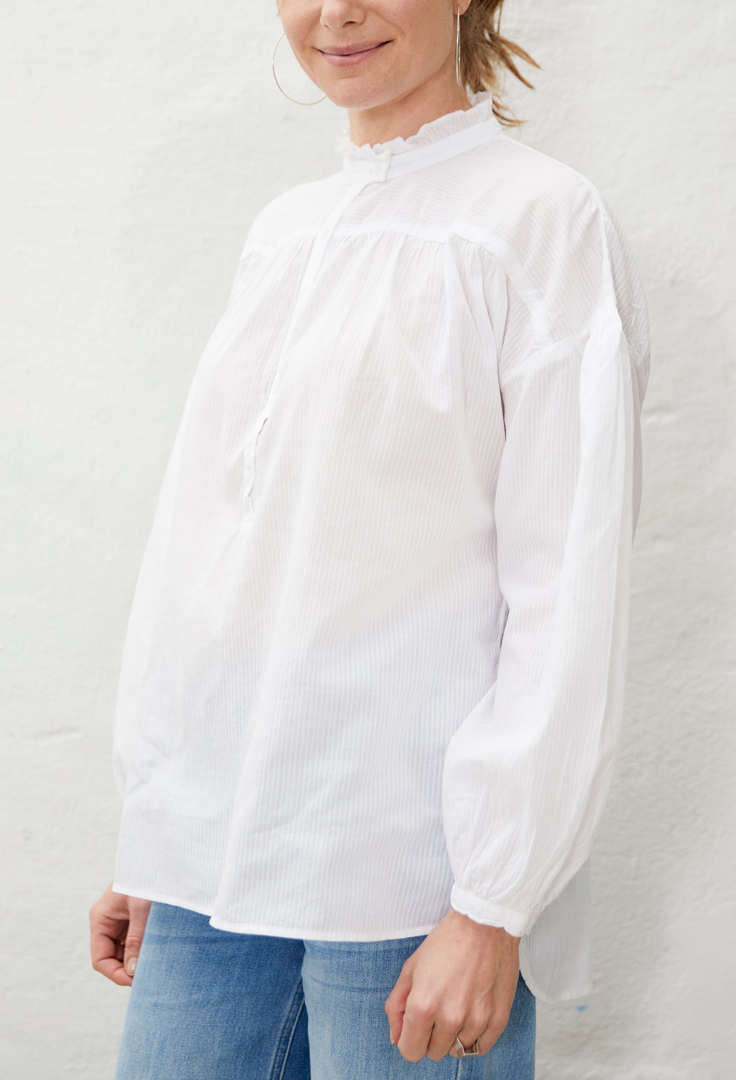 Aiayu "Bella Shirt Line" White