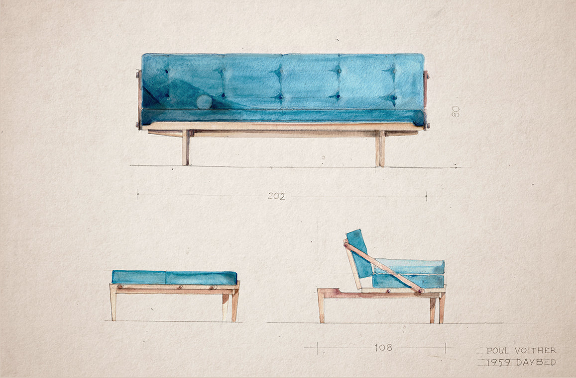 Poul Volther Daybed, Klassik Studio