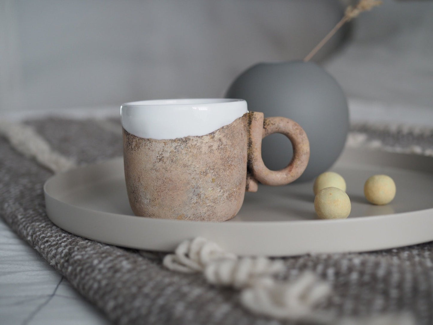 Cooee Tray "Circkle" 30x2 cm Sand