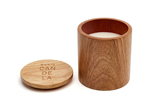 Soyalys, Munio Candela med lukt linnetre blomst230ml