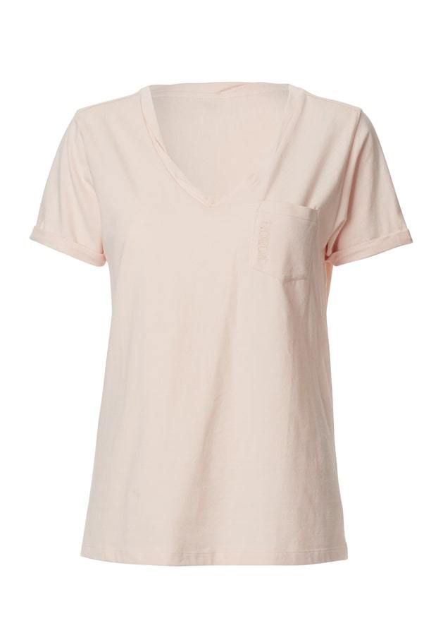 Organic cotton CORE T-SHIRT, Peach Pearl