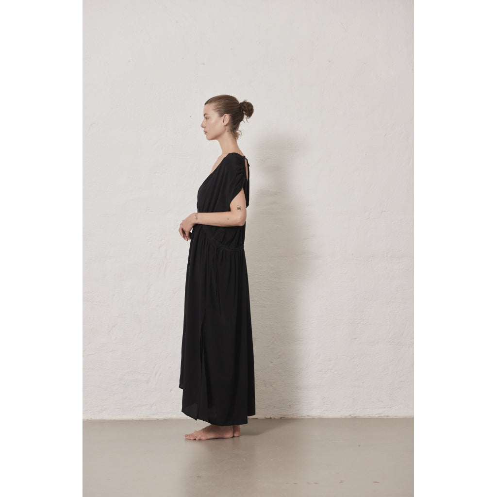 Envelope1976 "Venezia dress" Black silk