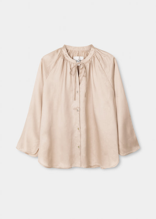 Aiayu "Cloe Shirt Silk" Champagne