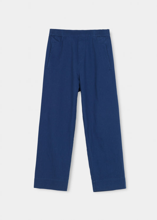 Aiayu "Coco Pant Twill" Japanese Blue