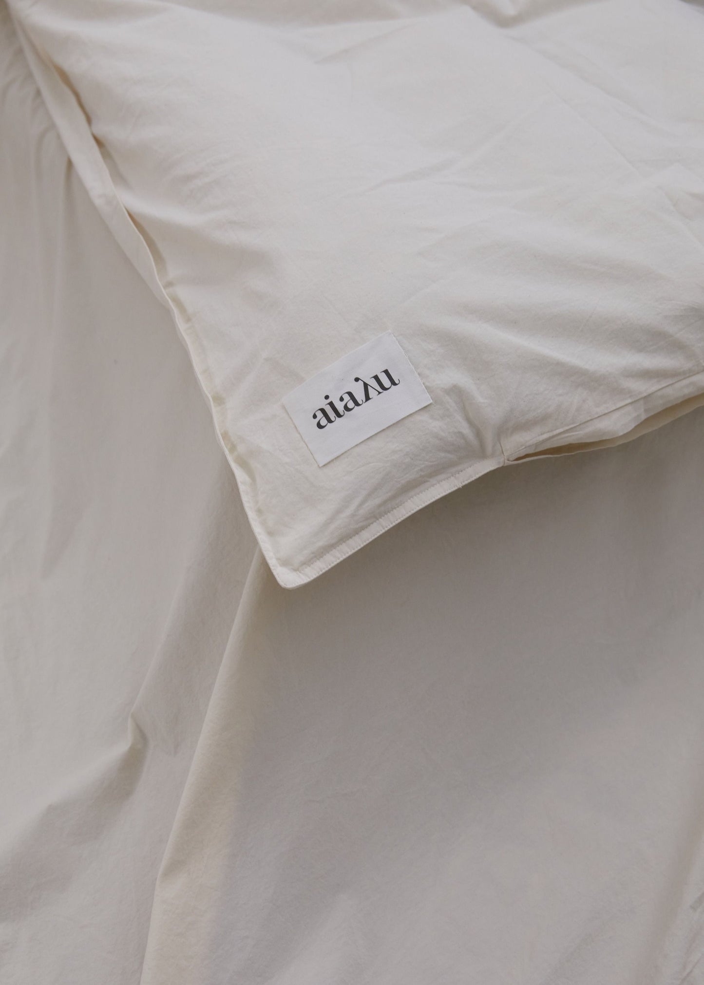 Aiayu "Duvet set Strap Pure Ecru" 140x200 (50x70)