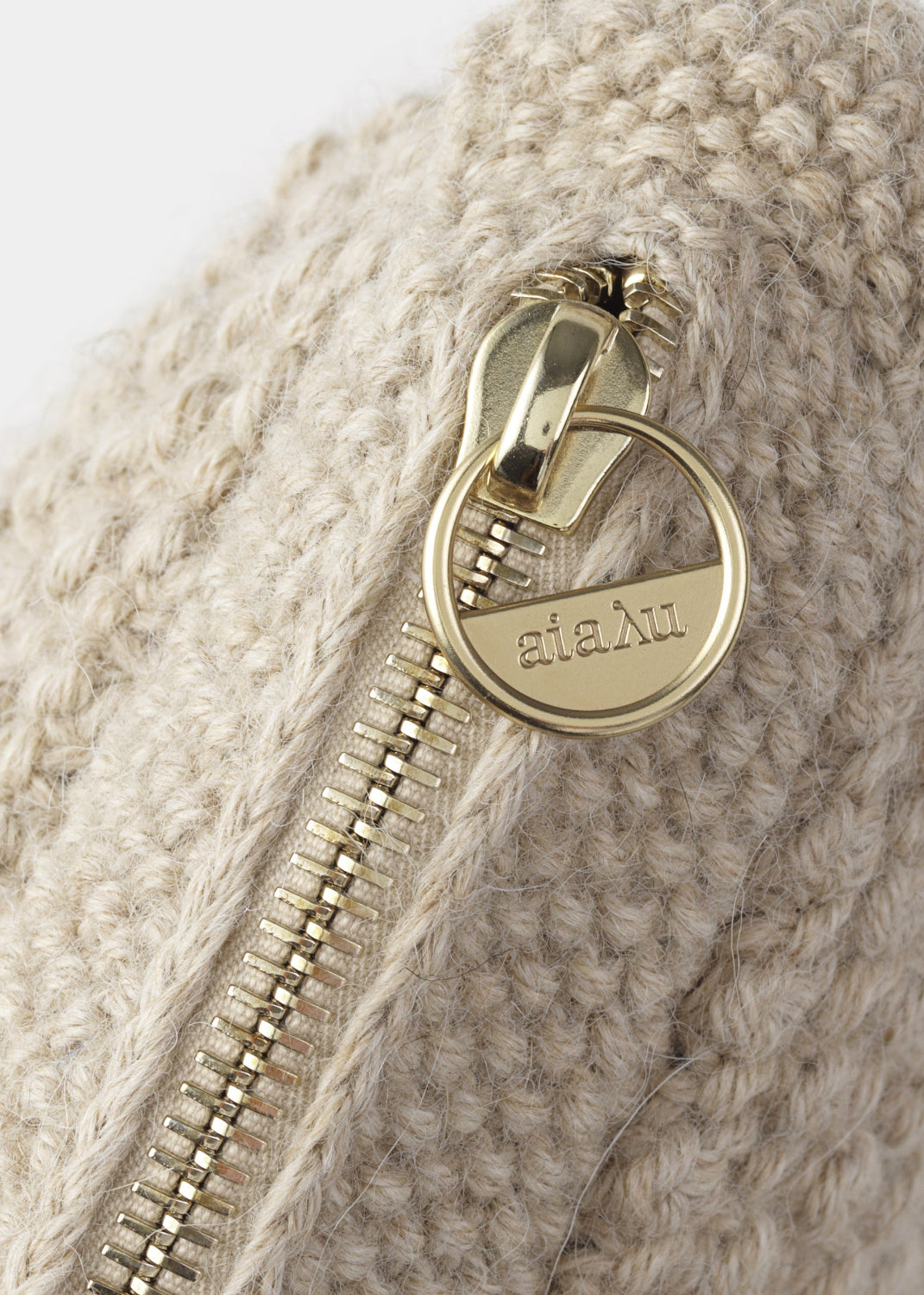 Aiayu "Helen Classic Clutch" Wheat OS