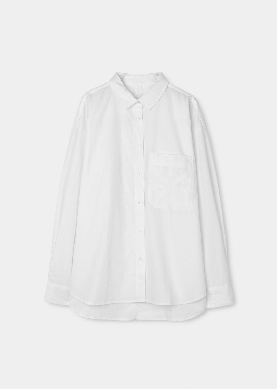 Aiayu "Shirt Quilt" White