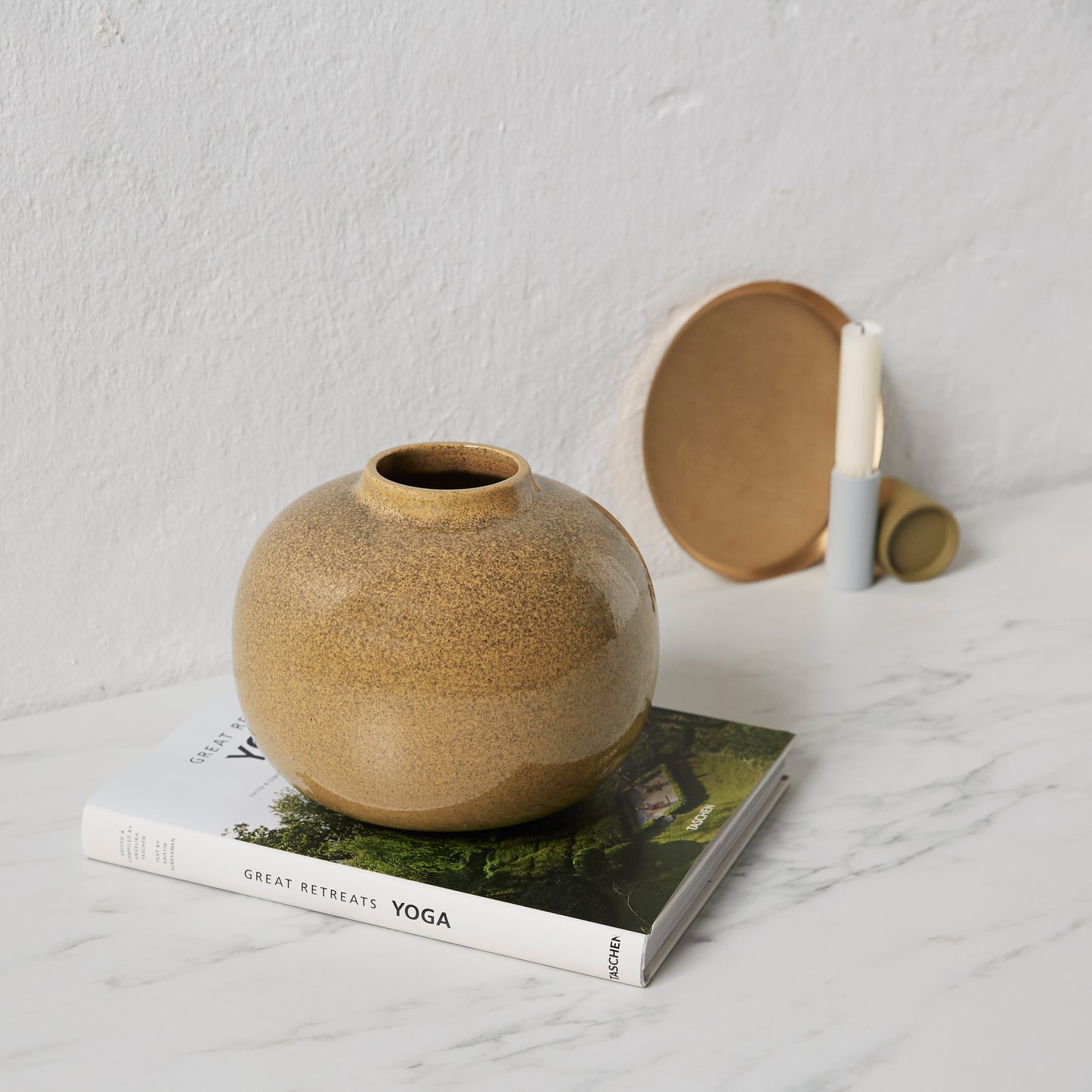 Klassik Studio, vase, mustard "Alvin"