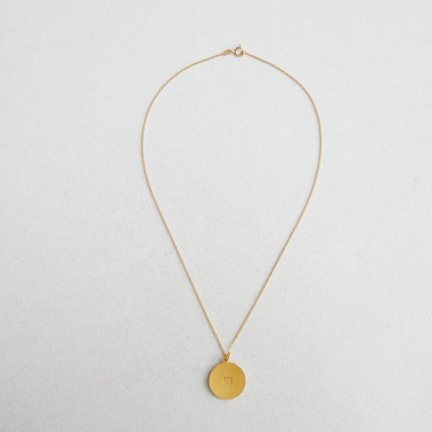 Opro, Anheng Neptun forgylt sølv, champagne emalje