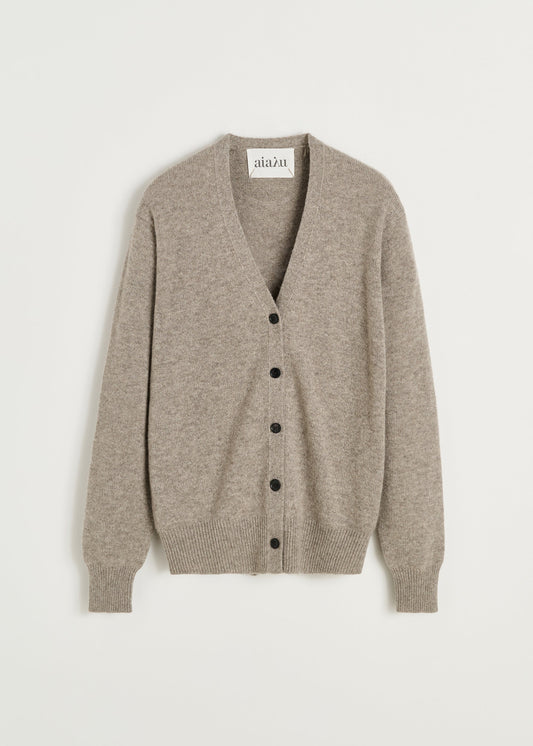 Aiayu "Alexa cardigan – pure yak" Pure Soil