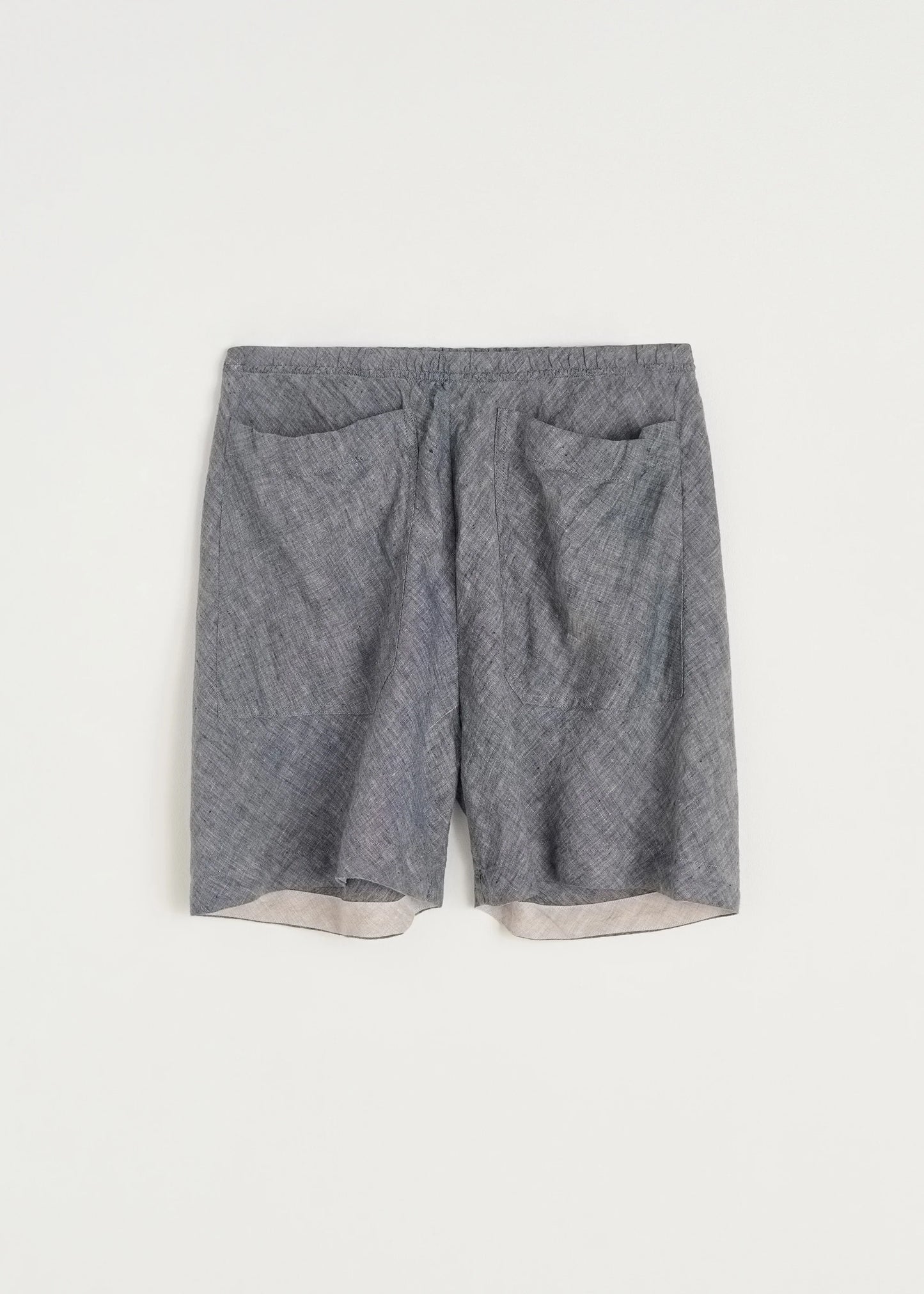 Aiayu "Aliba shorts linen" Night Sky
