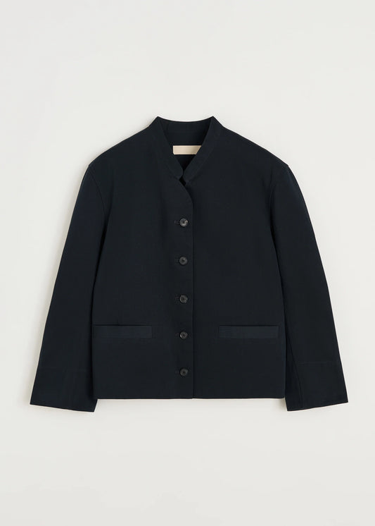 Aiayu "Angela jacket twill" Black Navy