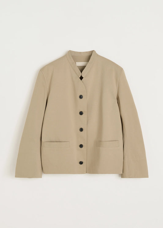 Aiayu "Angela jacket twill" Semolina