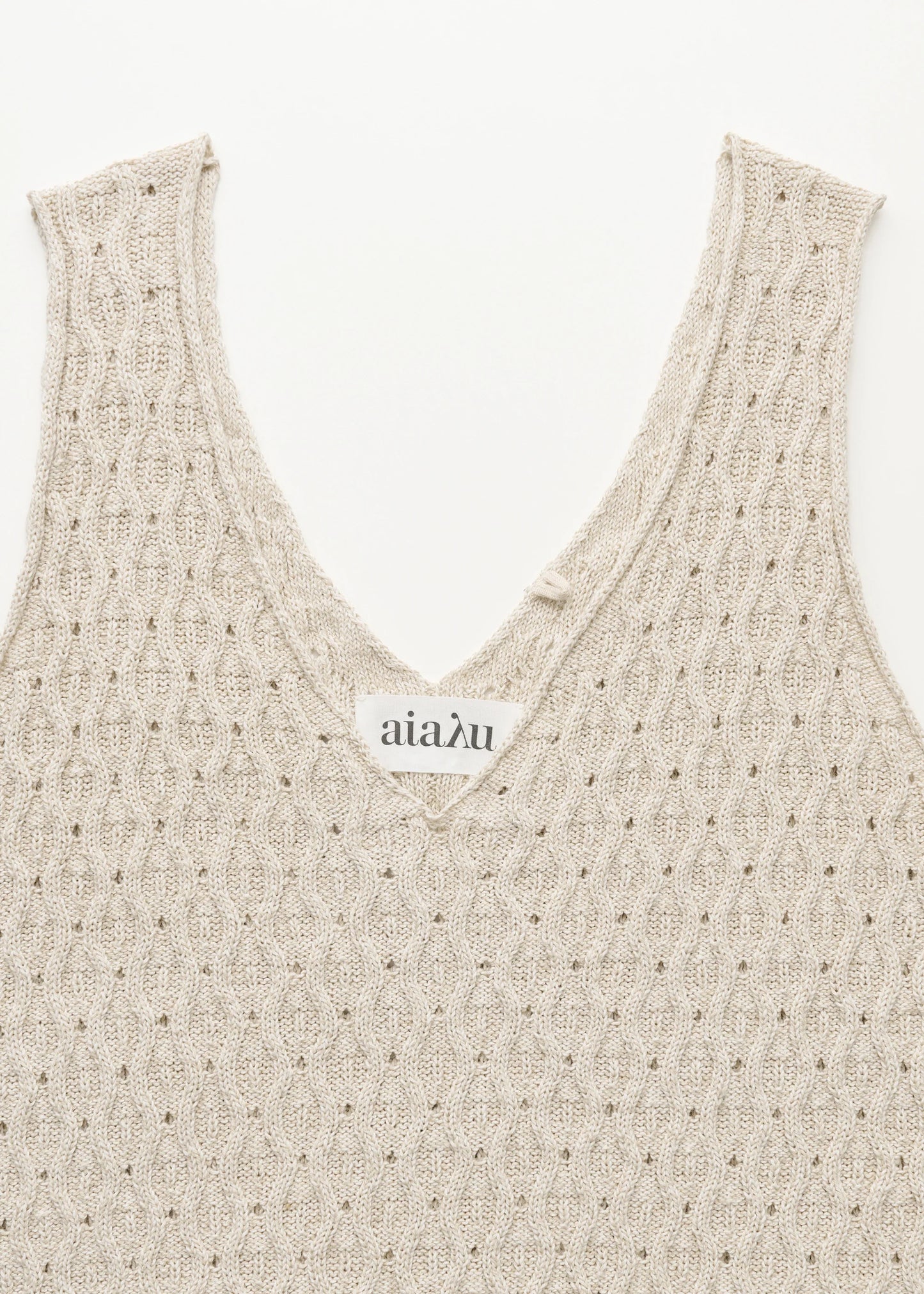 Aiayu "Annu knitted top" Nature