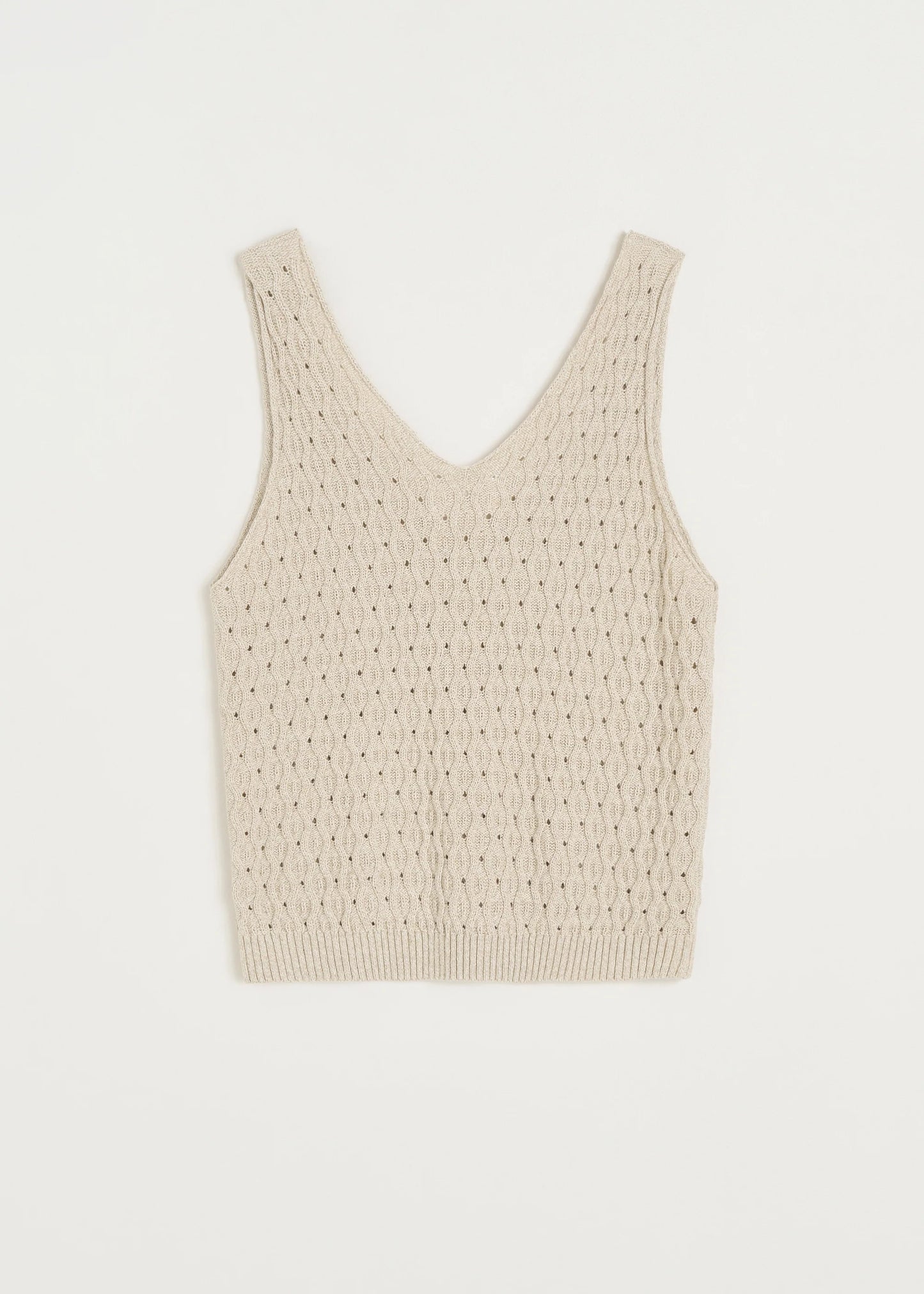 Aiayu "Annu knitted top" Nature