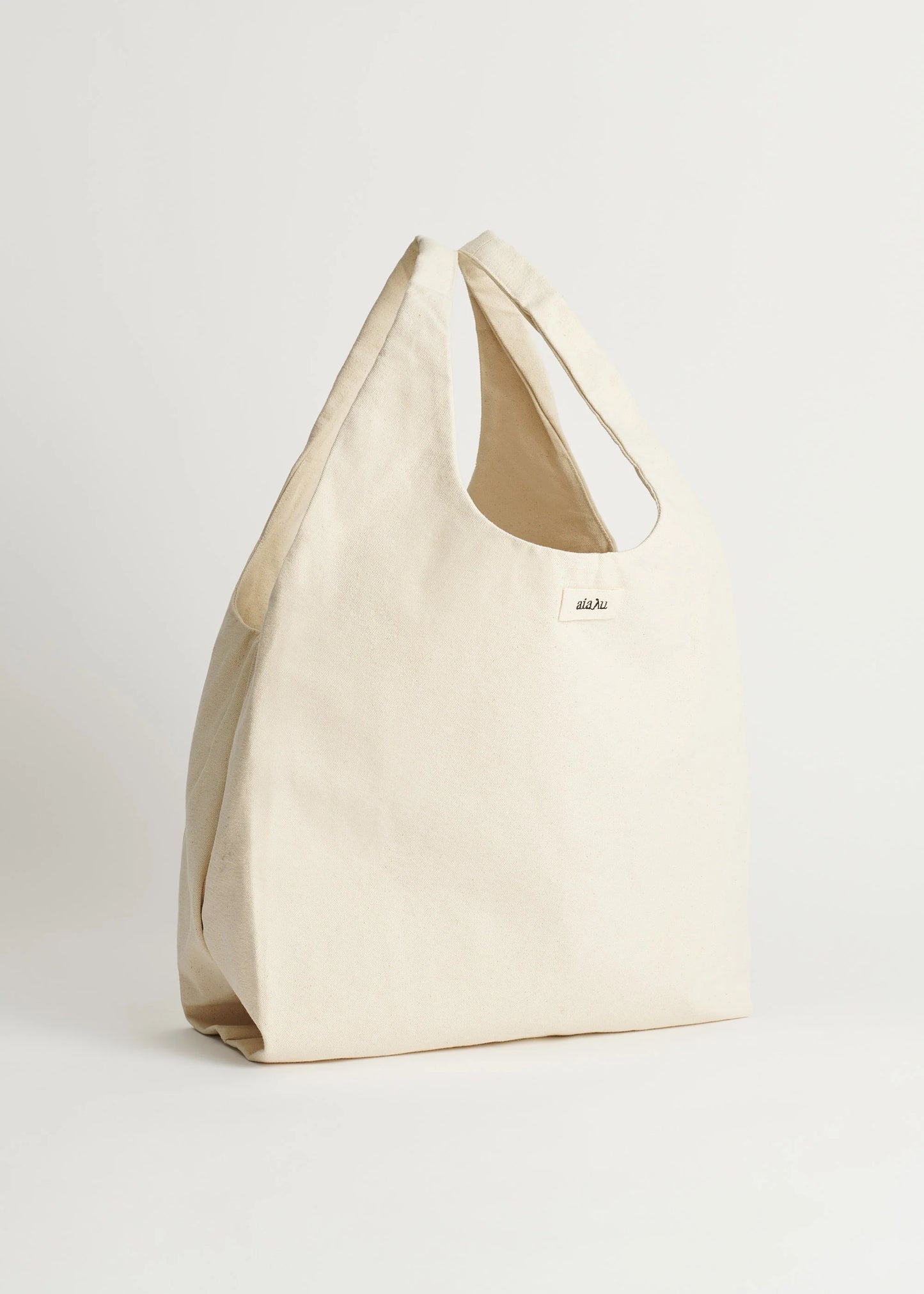 Aiayu "Bag canvas medium" Pure Ecru