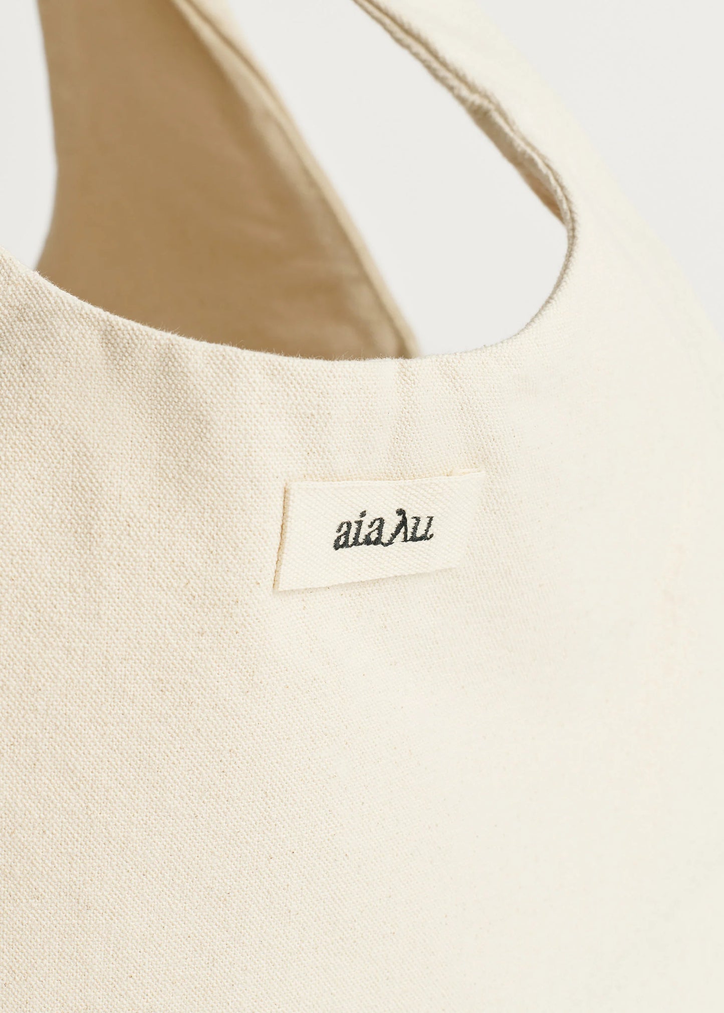 Aiayu "Bag canvas medium" Pure Ecru