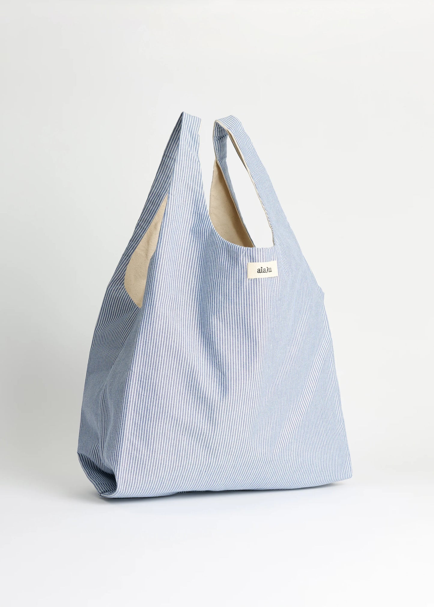 Aiayu "Bag striped medium" Mix Blue Boy