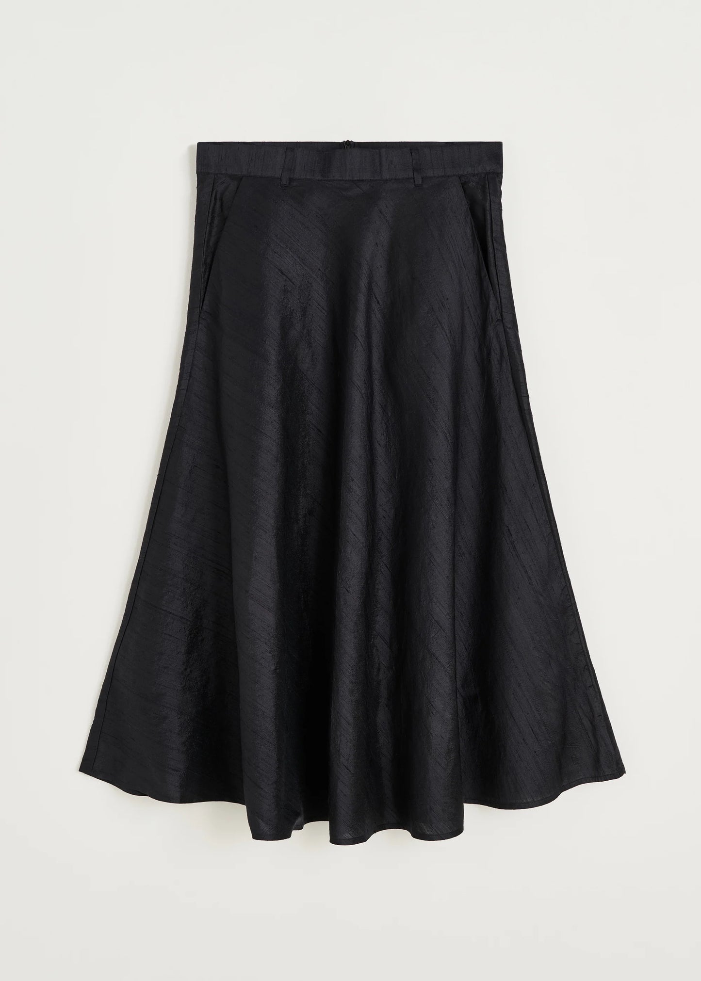 Aiayu "Bea skirt silk"  Black navy