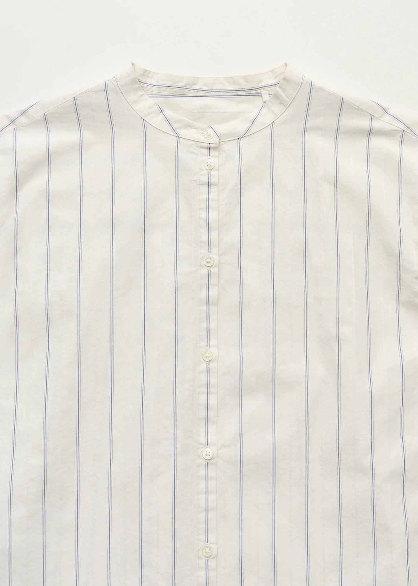 Aiayu "Bibbi shirt champetra" Mix French Blue