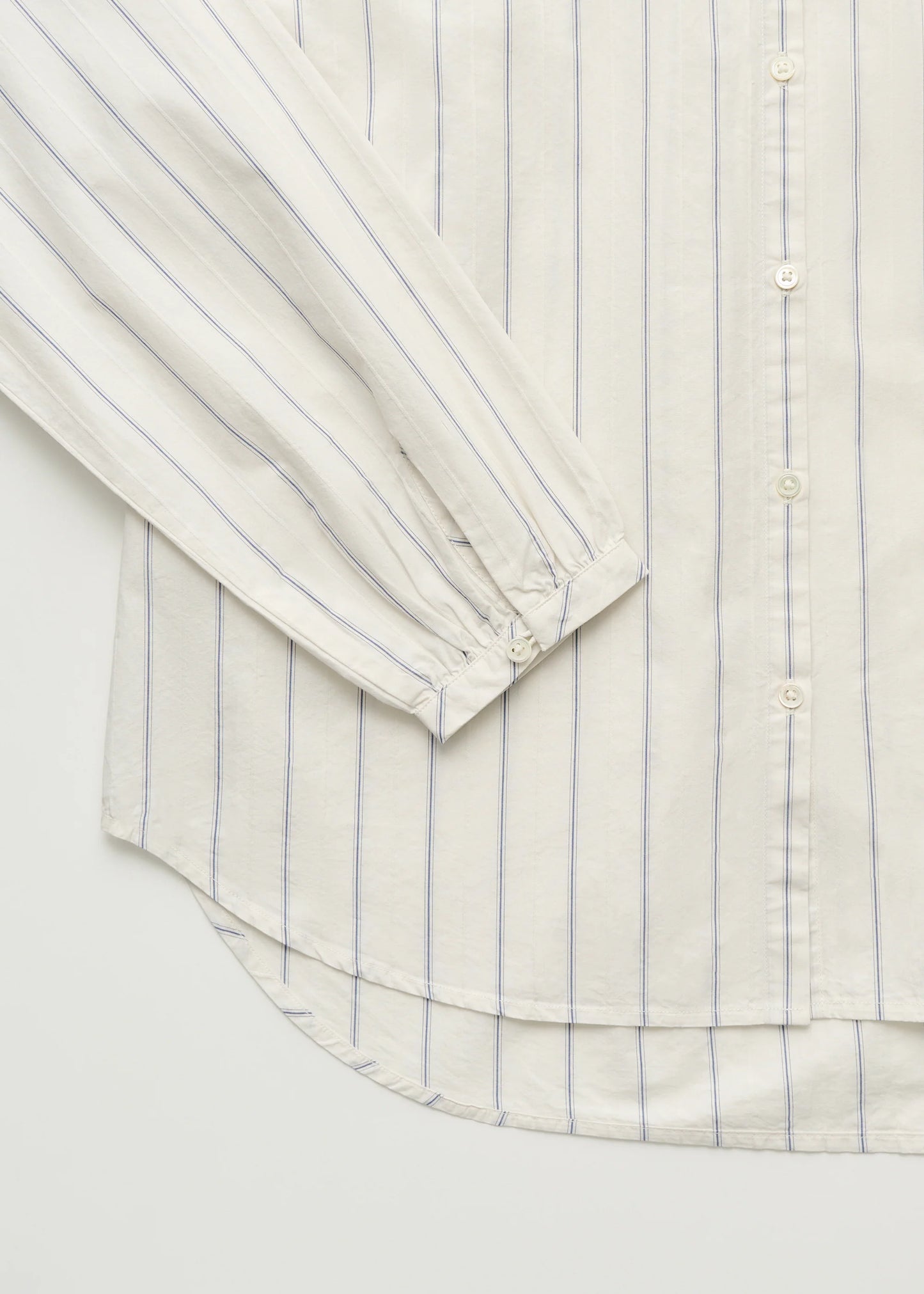 Aiayu "Bibbi shirt champetra" Mix French Blue