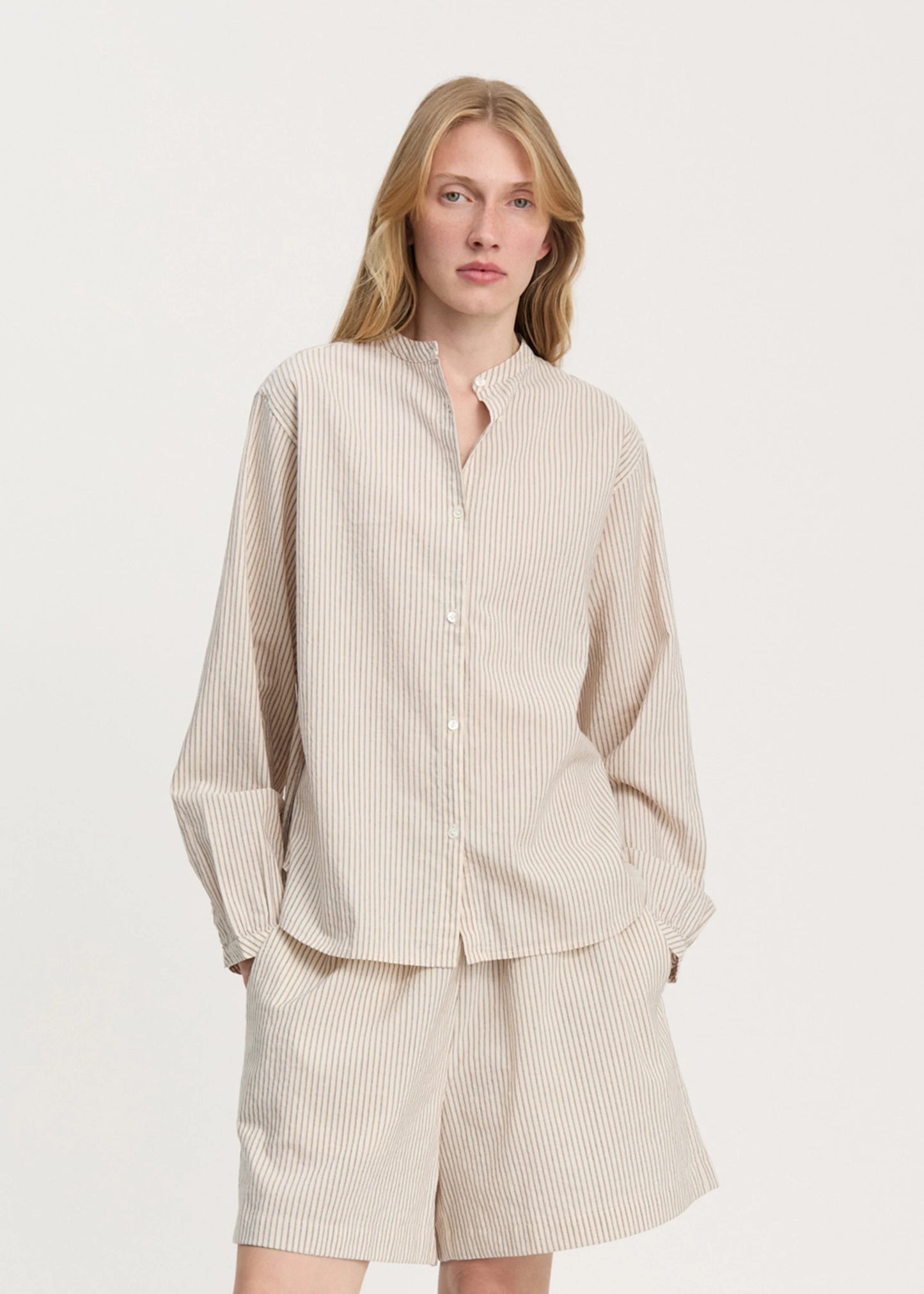 Aiayu "Bibs shirt epure" Mix Black