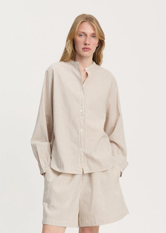 Aiayu "Bibs shirt epure" Mix Black