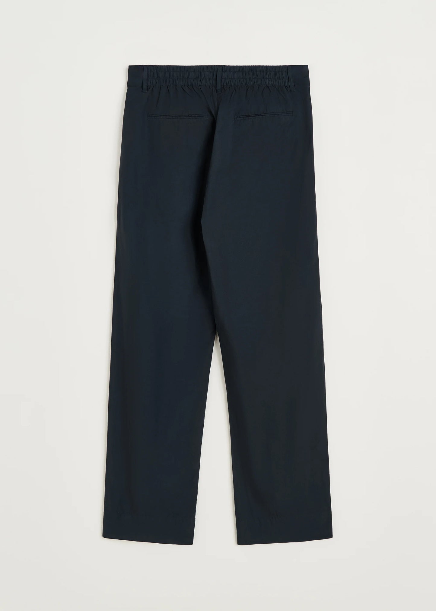 Aiayu "Billy pant zip poplin" Black Navy