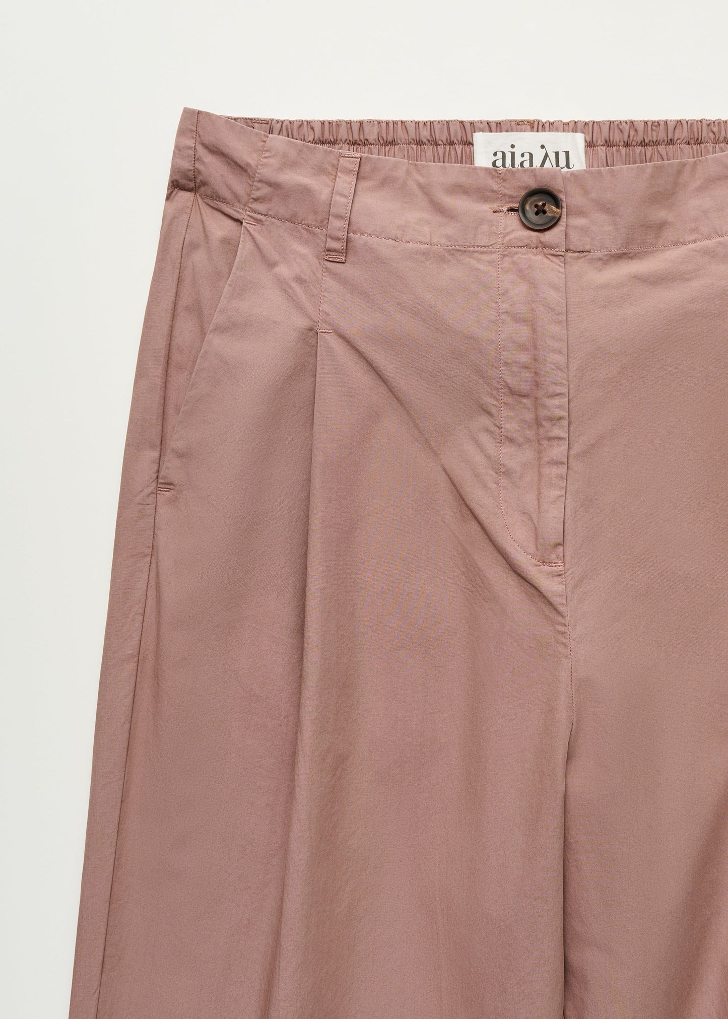 Aiayu "Billy pant zip poplin" Desert Blush