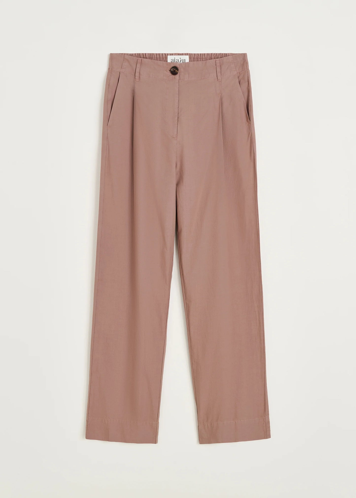 Aiayu "Billy pant zip poplin" Desert Blush