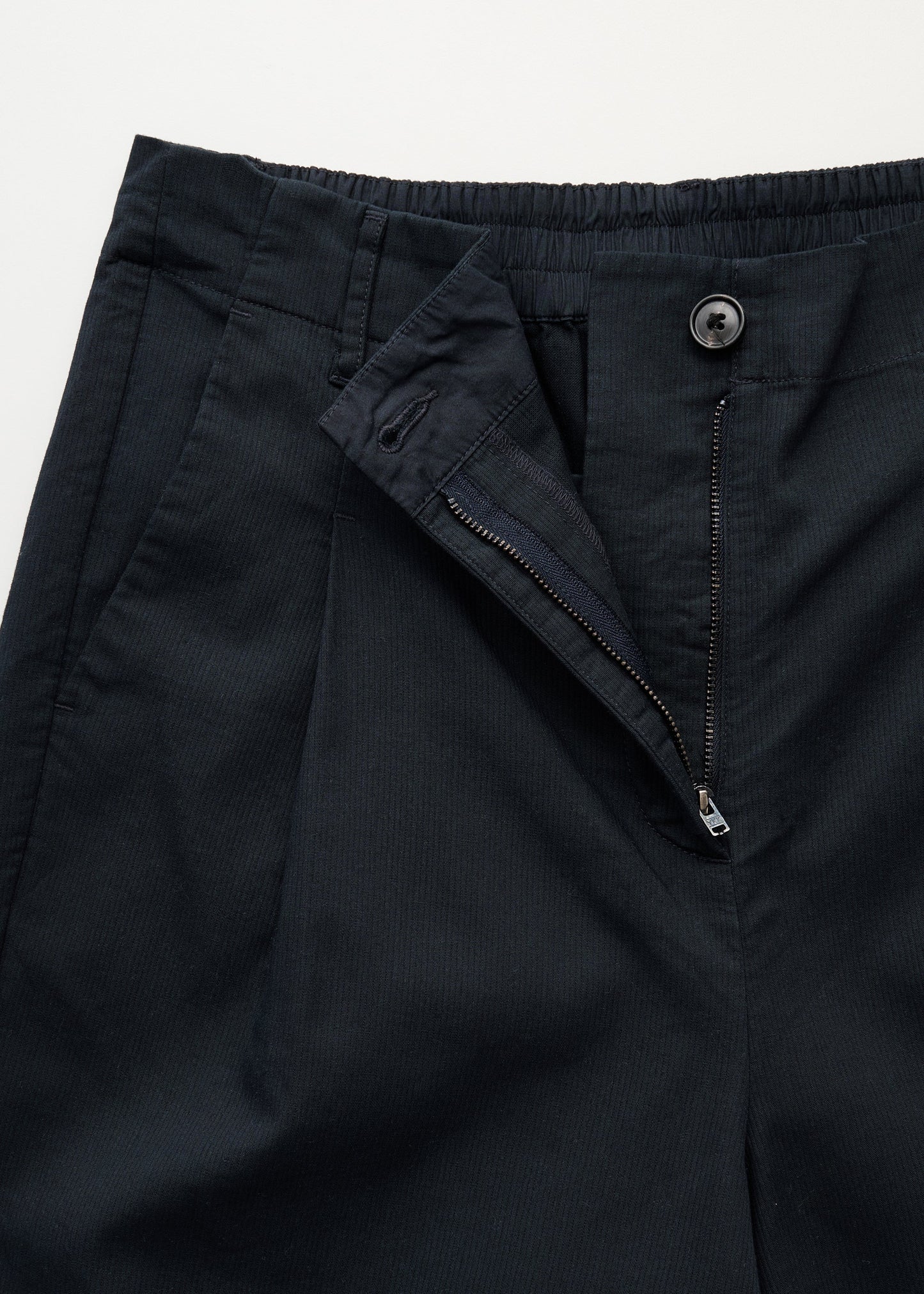 Aiayu "Billy Pant Zip" Black Navy