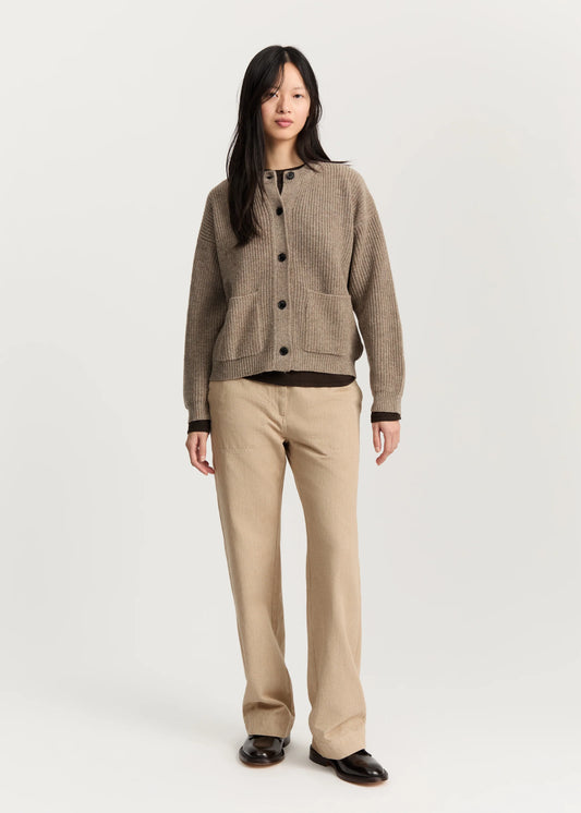 Aiayu "Bine cardigan – sartuul" Pure Soil