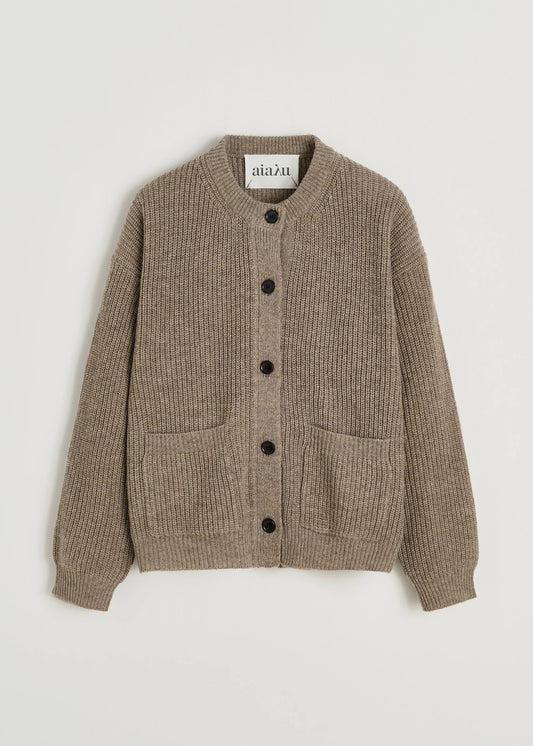 Aiayu "Bine cardigan – sartuul" Pure Soil