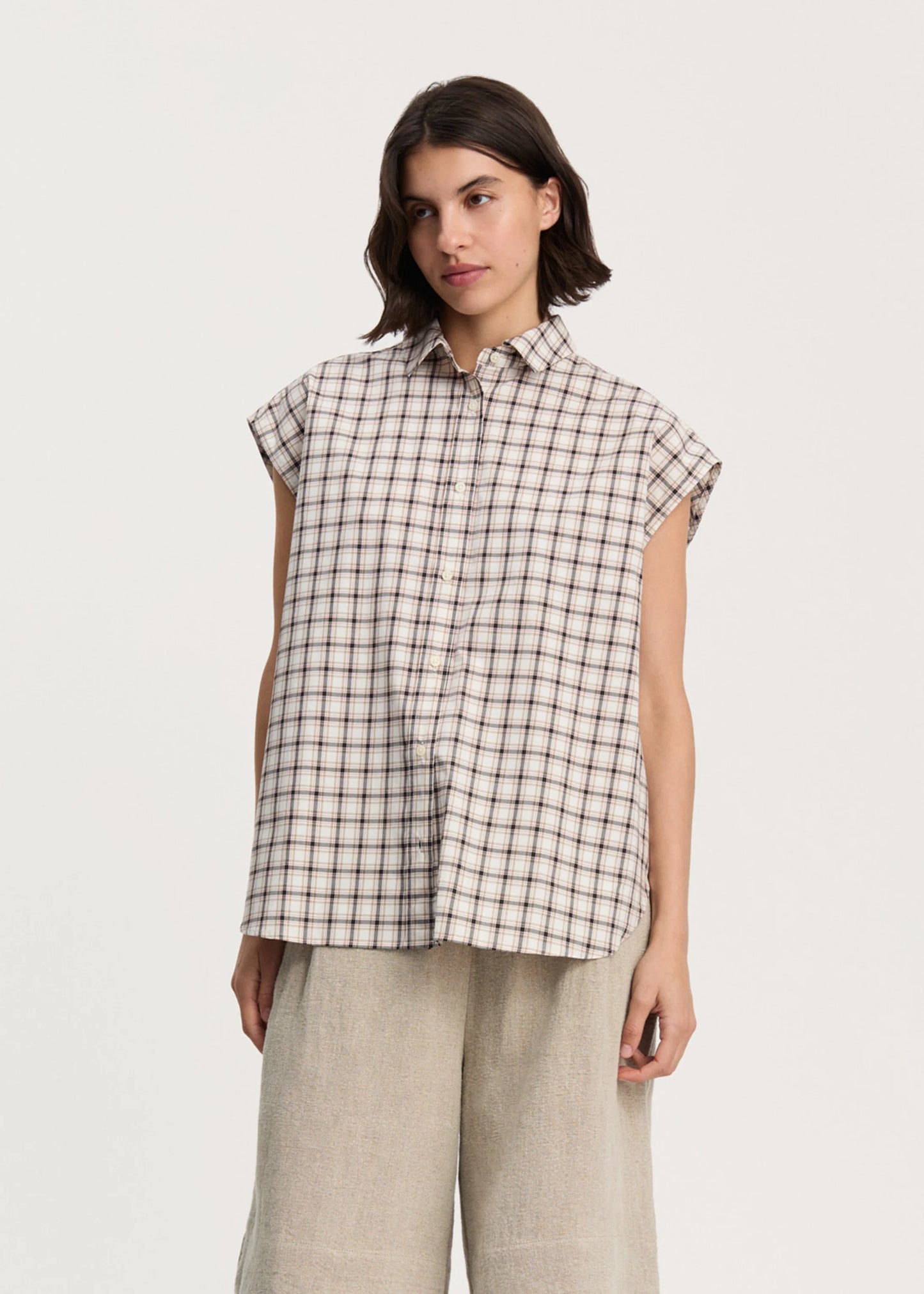 Aiayu "Camal shirt check" Mix Osaka