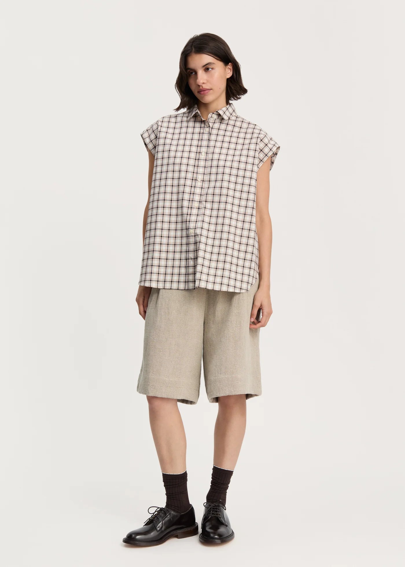 Aiayu "Camal shirt check" Mix Osaka