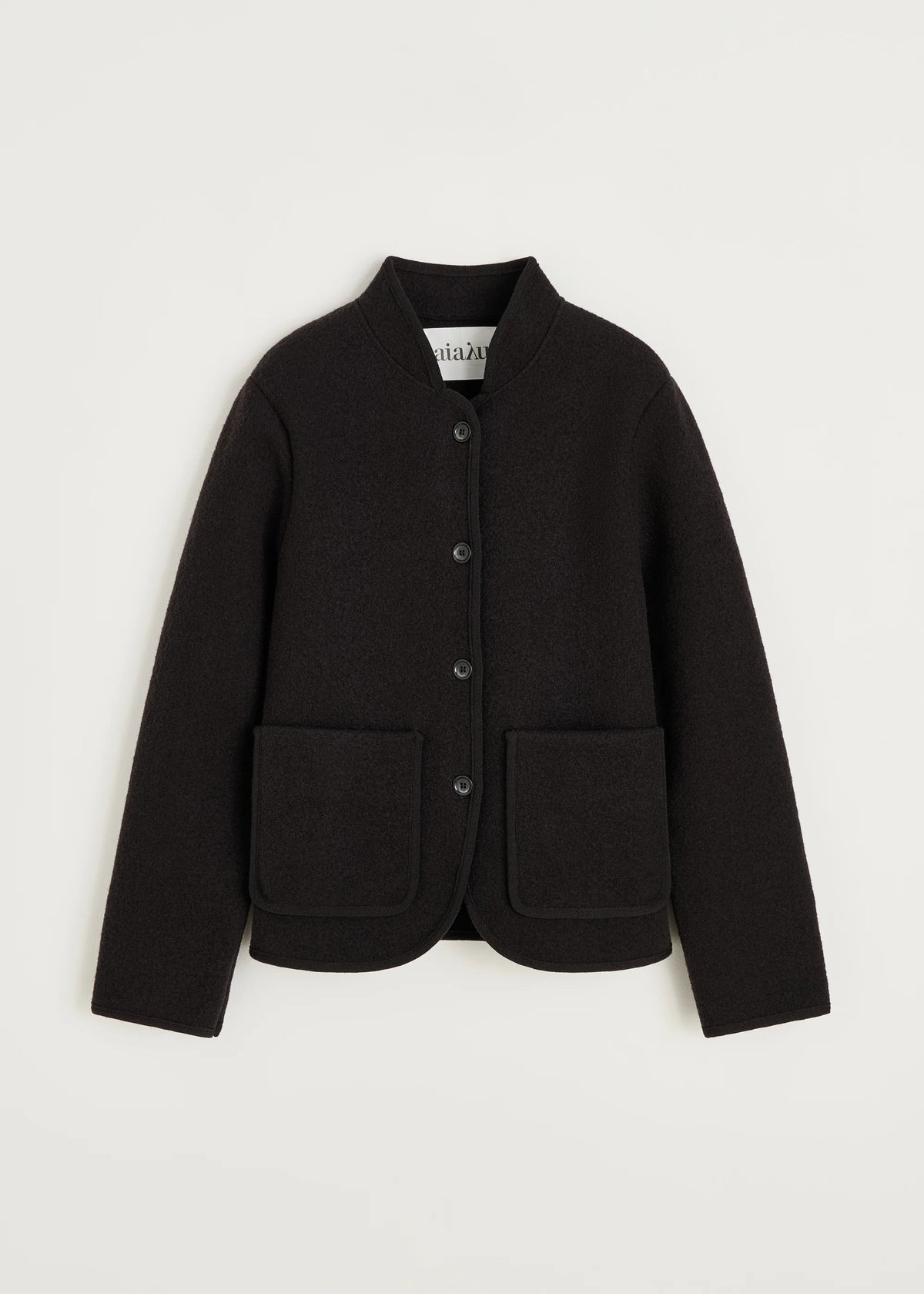 Aiayu "Cara jacket – merino wool" Dark brown