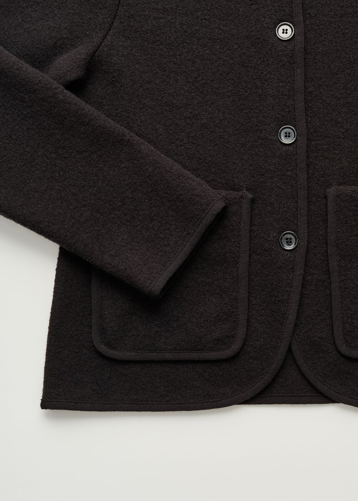Aiayu "Cara jacket – merino wool" Dark brown