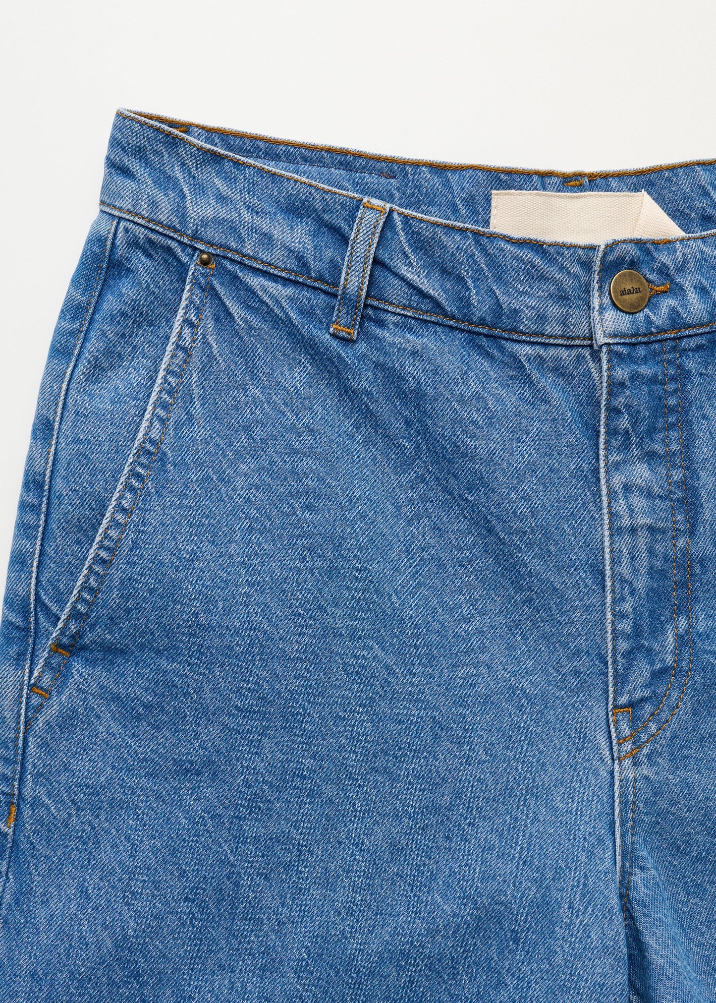 Aiayu "Carlo denim shorts" Clear Blue