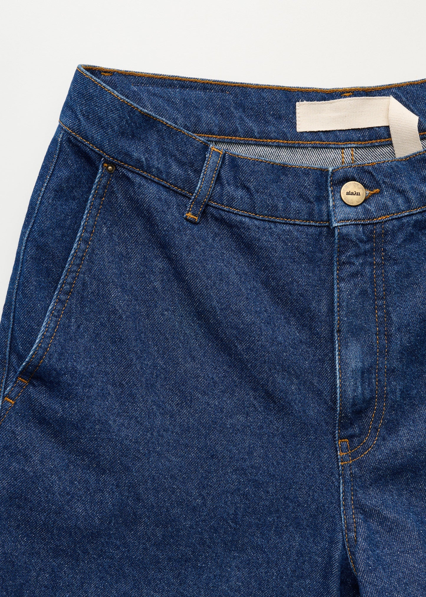 Aiayu "Carlo denim shorts" Mid Blue