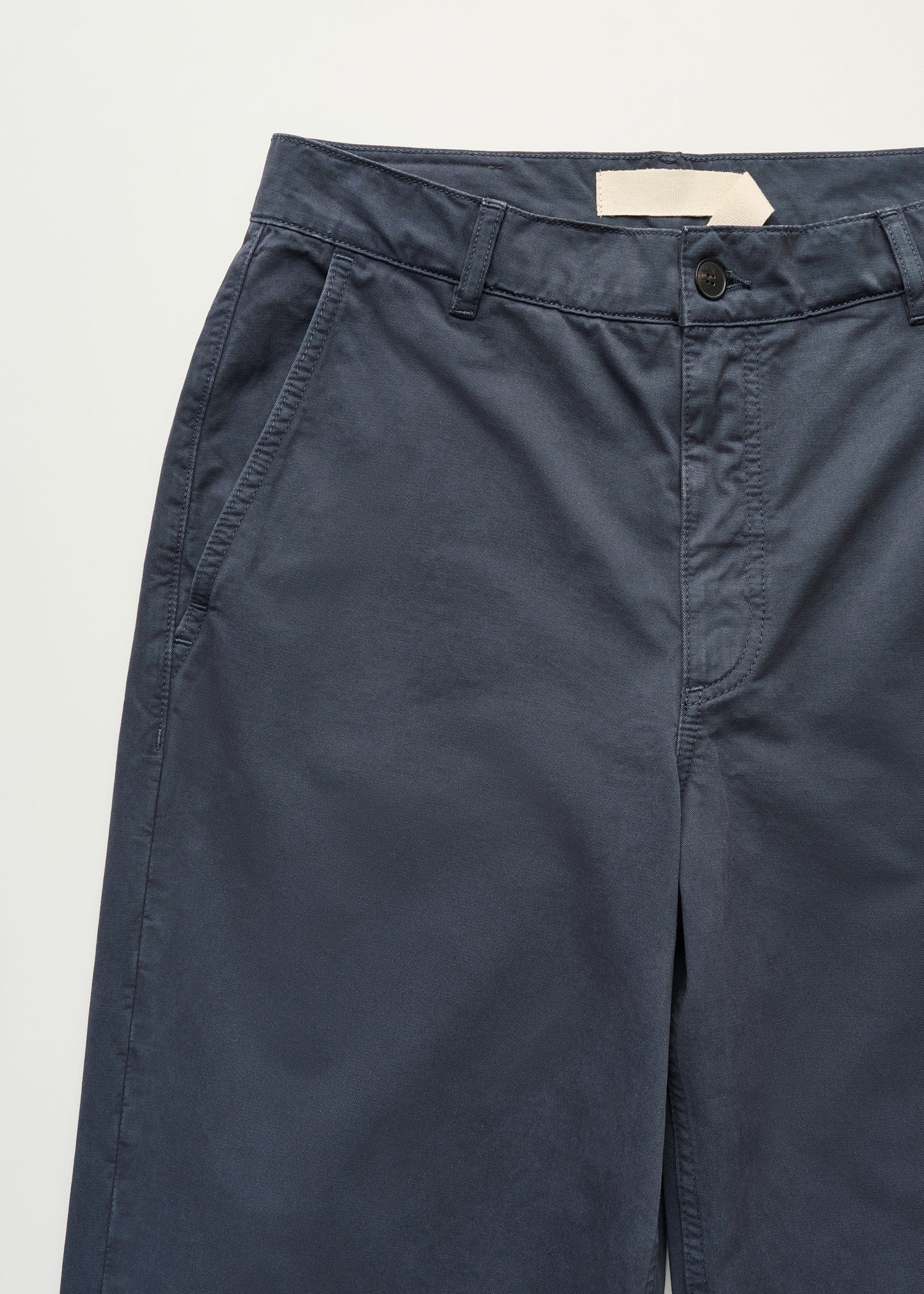 Aiayu "Carlo midwaist wide cotton" Washed Slate