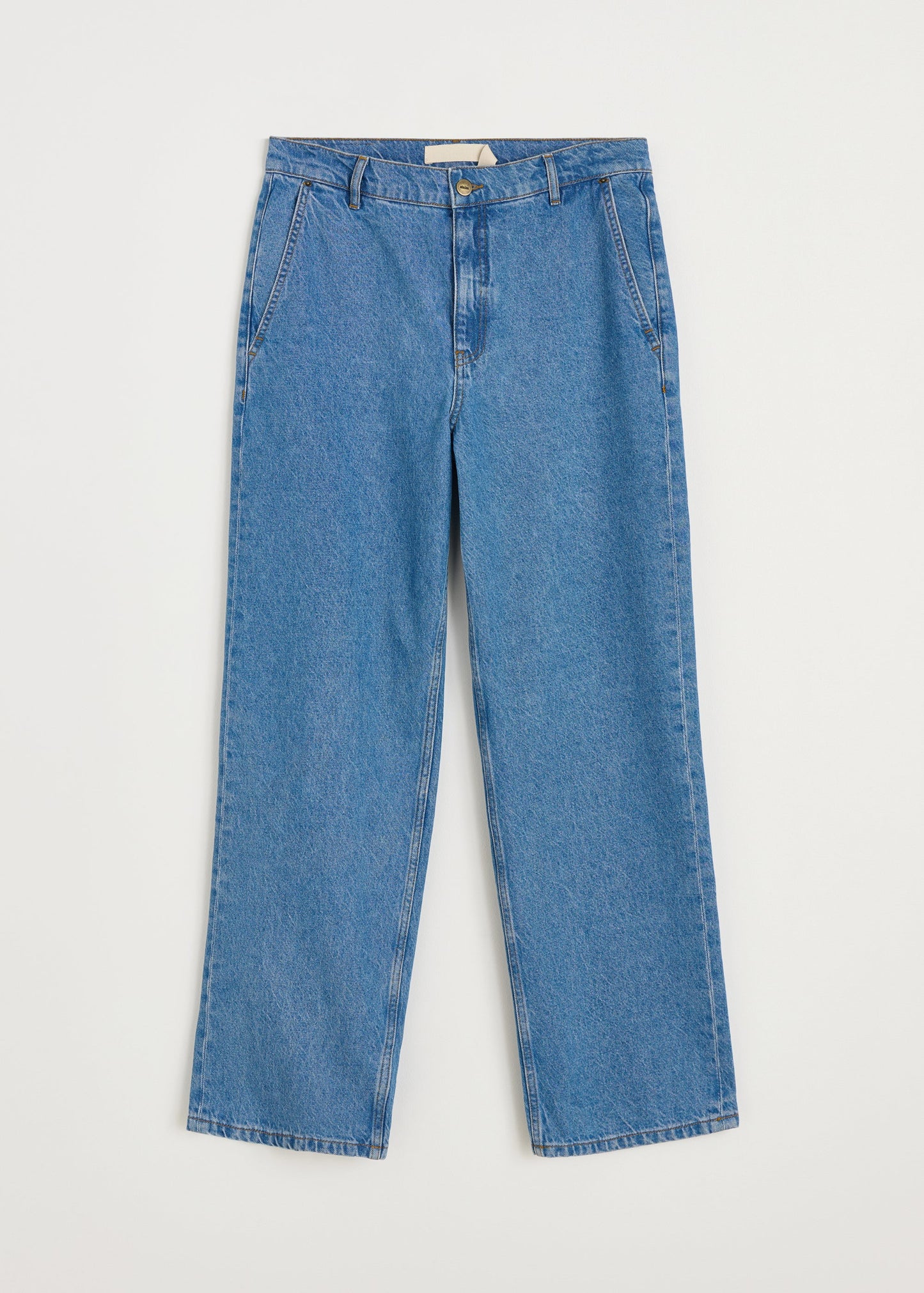 Aiayu "Carlo Midwaist Wide Jeans" Clear Blue