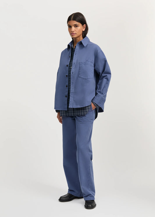 Aiayu "Casy Shirt Cotton" Washed French