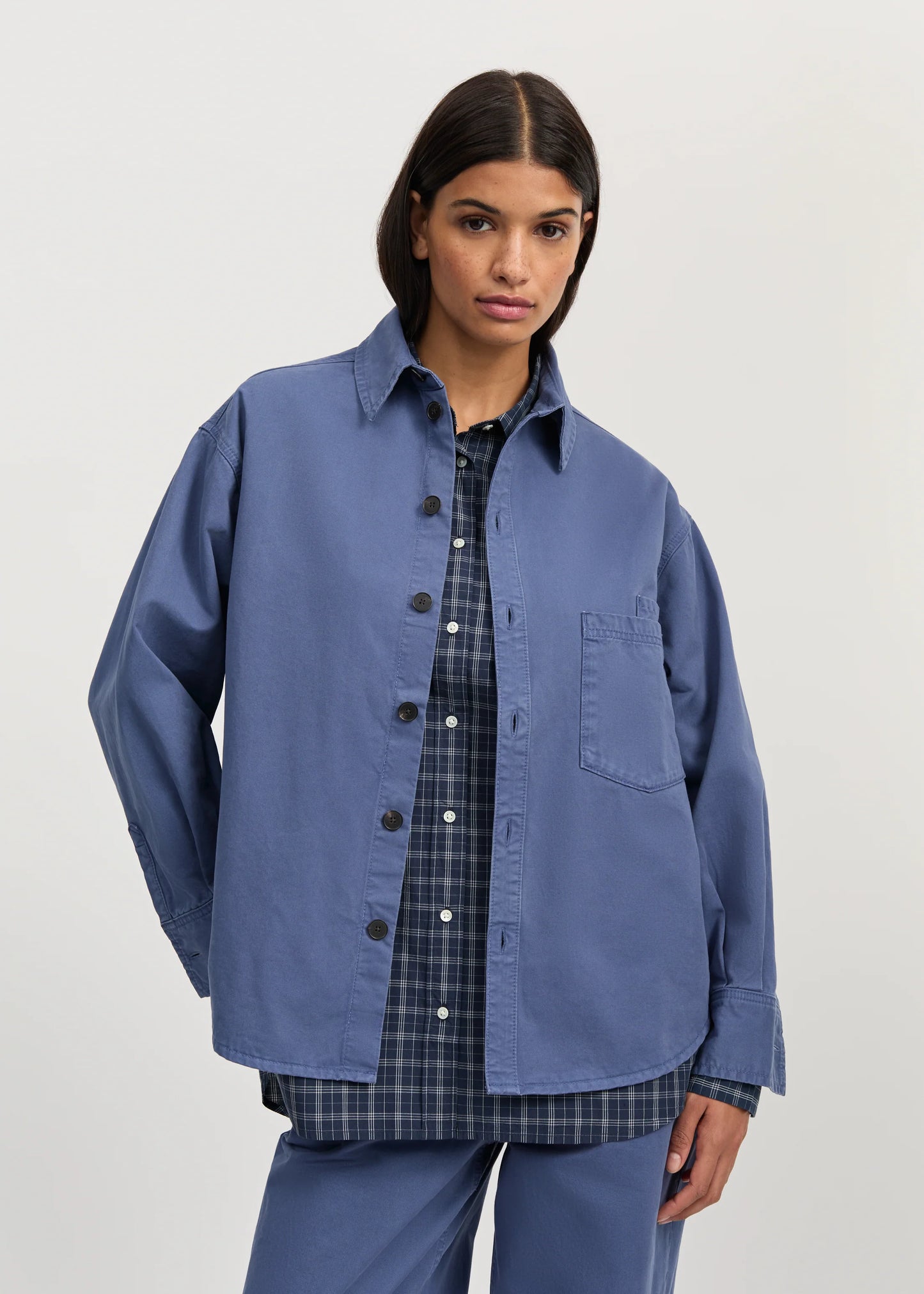 Aiayu "Casy Shirt Cotton" Washed French
