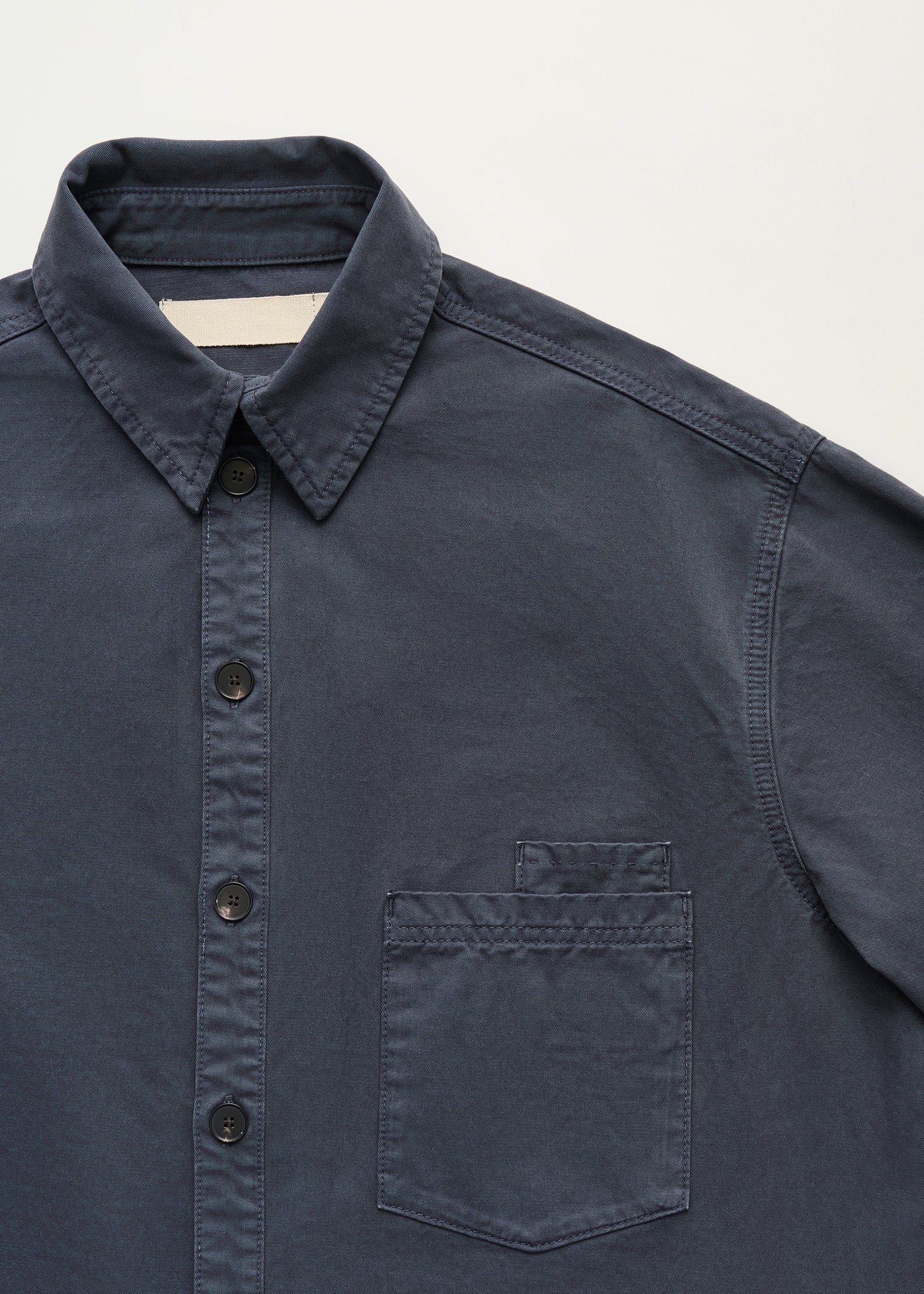 Aiayu "Casy Shirt Cotton" Washed Slate
