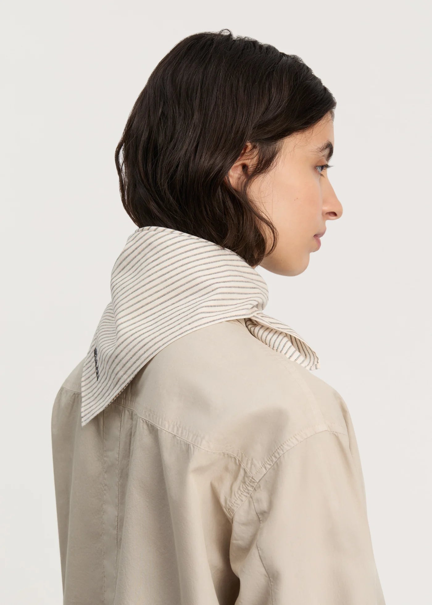 Aiayu "Charlie scarf epure" Mix Black