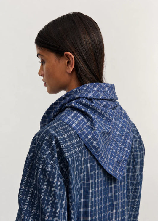 Aiayu "Colton scarf – silk" Mix Navy