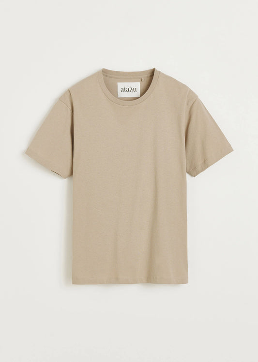 Aiayu "Classic circular tee" Dried Herb