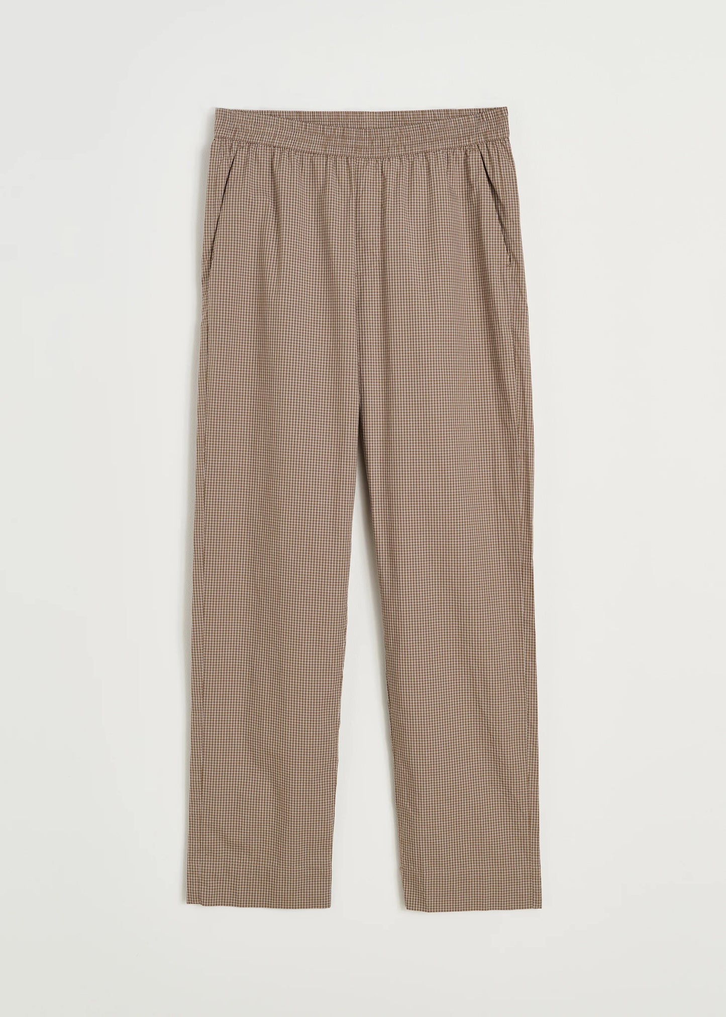 Aiayu "Classic Pyjamas Check" Mix Fossil