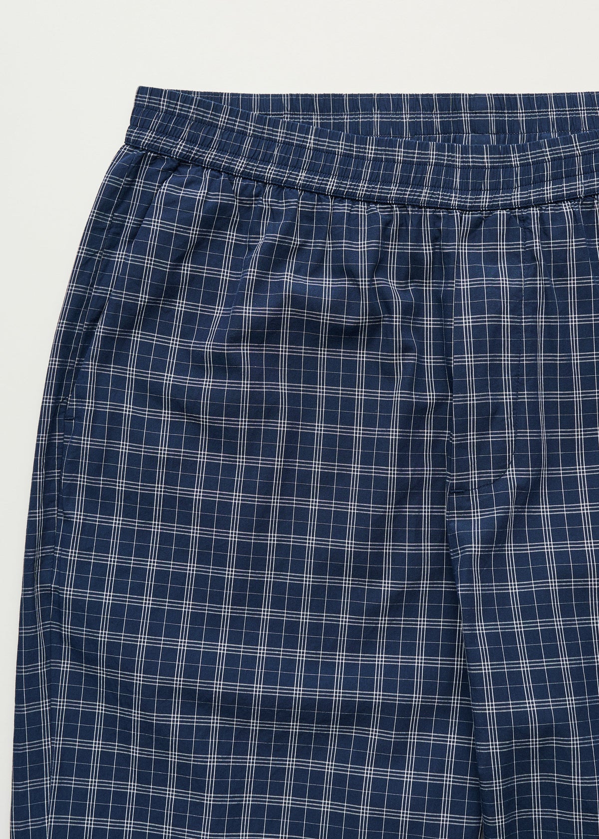 Aiayu "Classic pyjamas check" Mix Navy