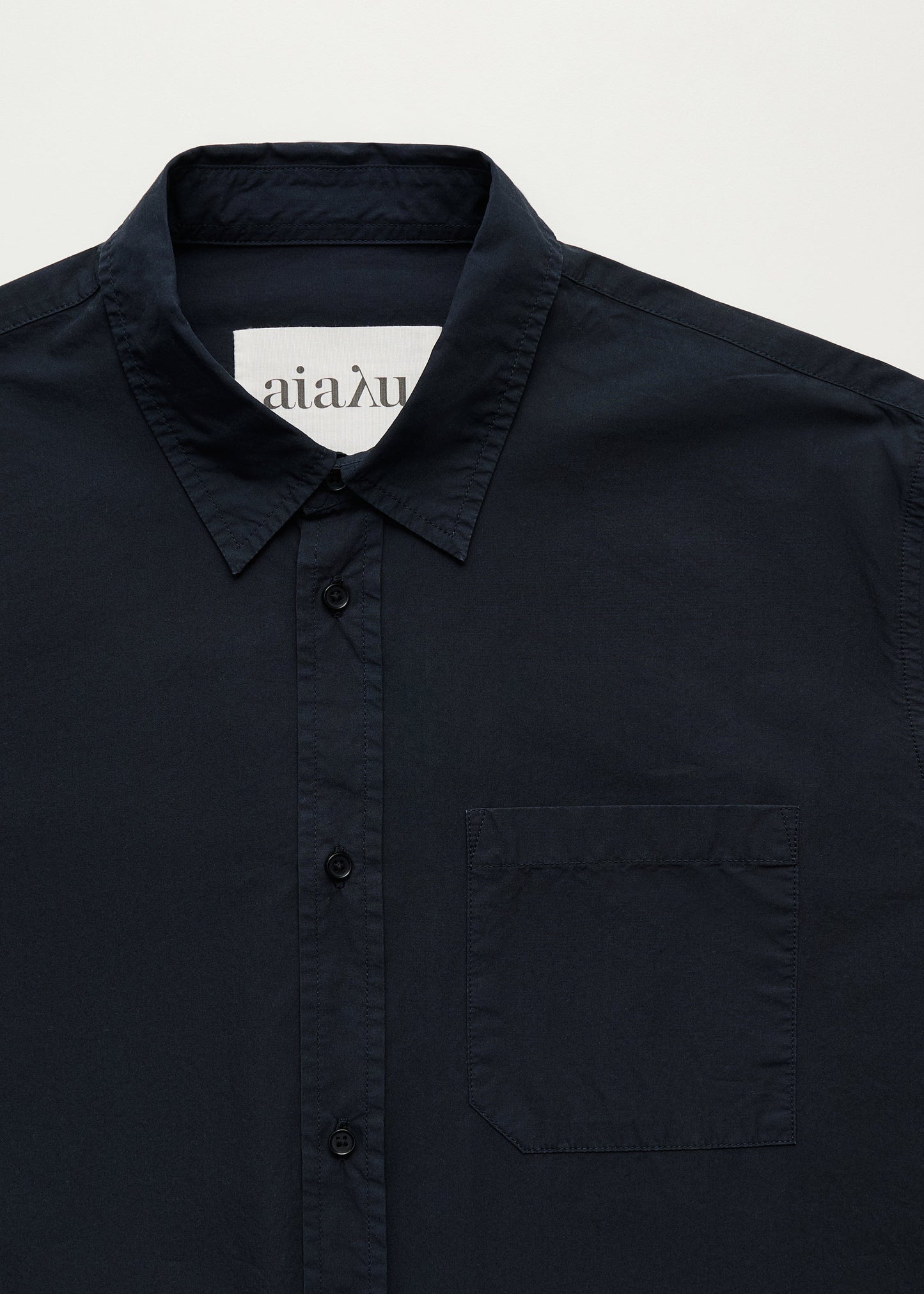 Aiayu "Classic shirt" Black Navy